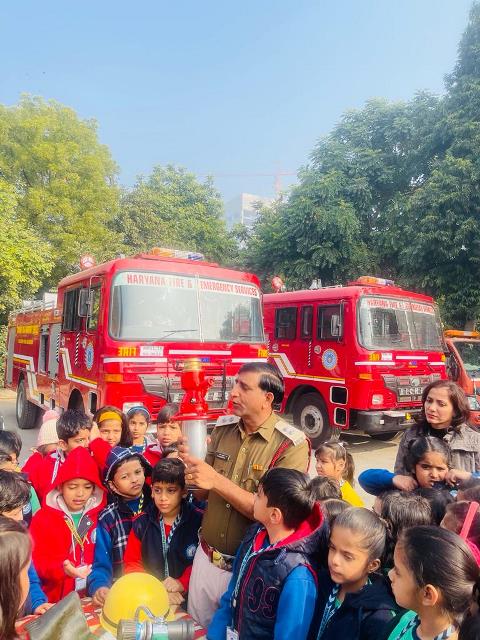 Visit to Fire Station and Traffic Park